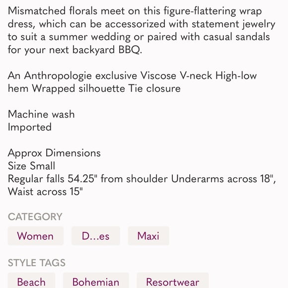 Floral Wrap Dress by Farm Rio - Picture 12 of 12